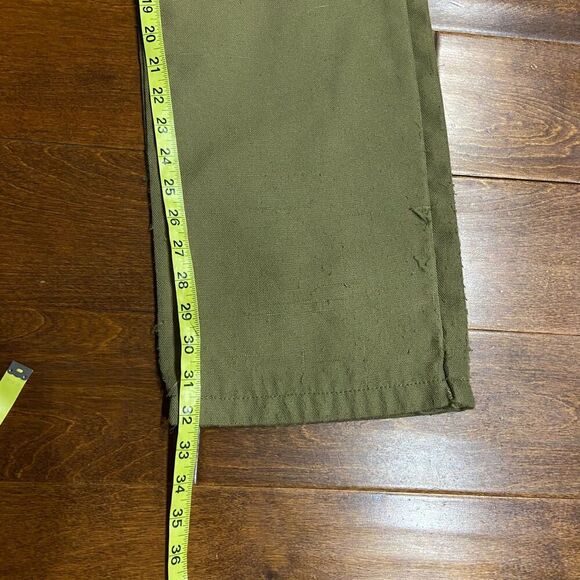 Redhead Vintage Outdoors Hunting Denim Blue Jeans With Tan Chaps Men's 36 x 32 - Picture 8 of 10